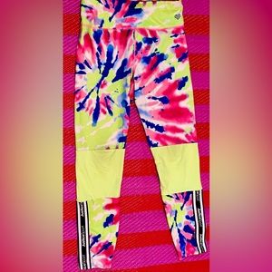 Justice Leggings Tye Dye Size 10